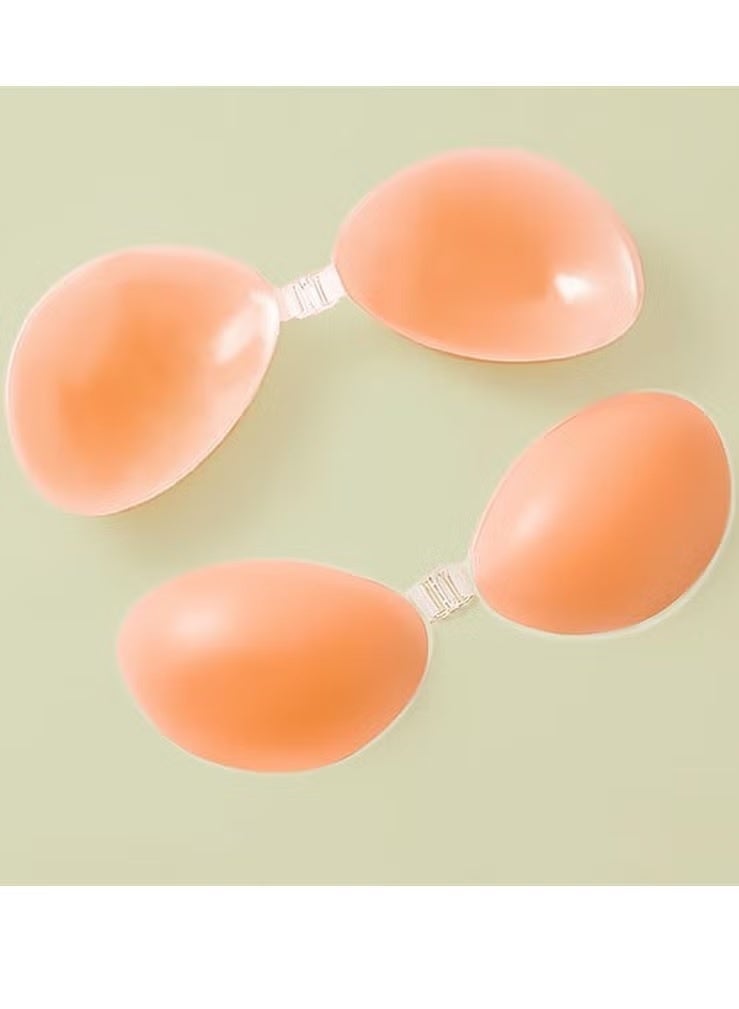 Push Up Self-Adhesive Silicone Bra with Front Closure – Strapless, Invisible, Waterproof - Image 2